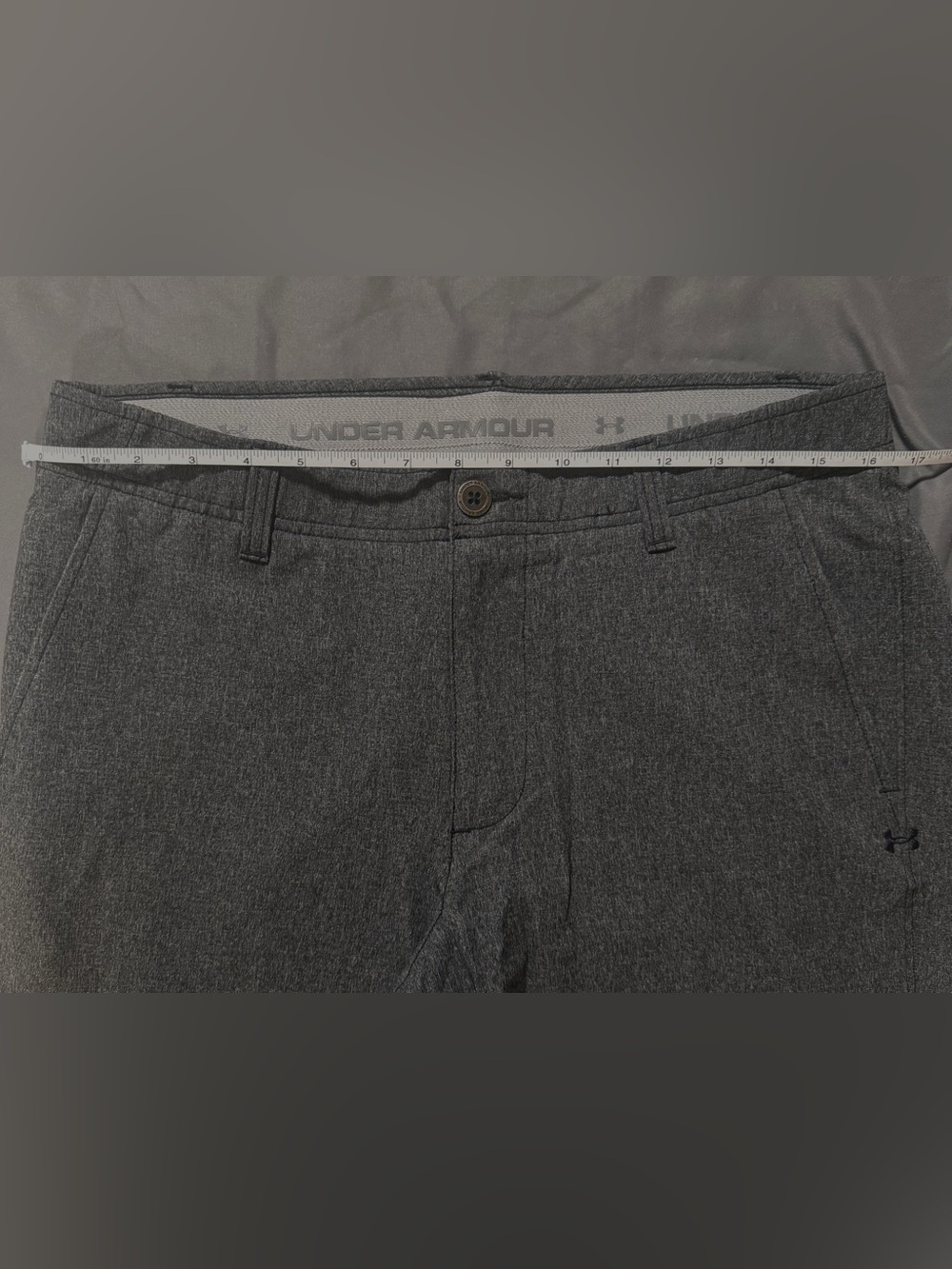 UNDER ARMOUR Men’s Vented Golf Pants size 34 x 34 color charcoal - Picture 6 of 9
